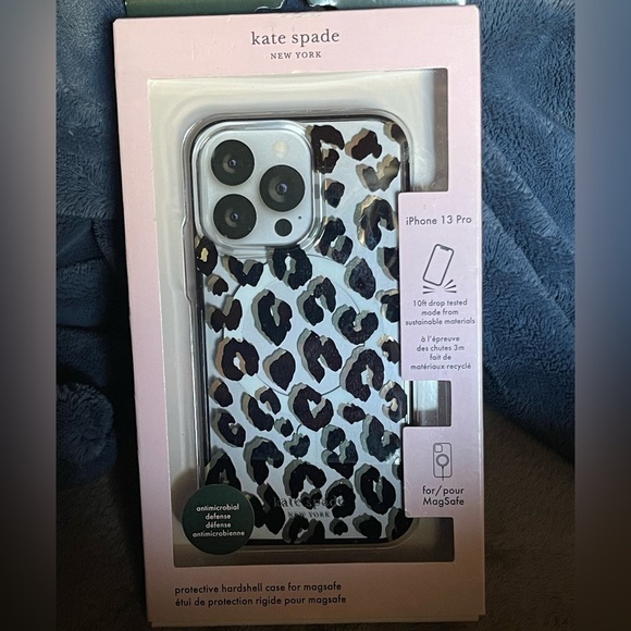 kate spade Other - Brand new Kate spade iPhone 13 pro , 14 & 14+phone case w MagSafe charger